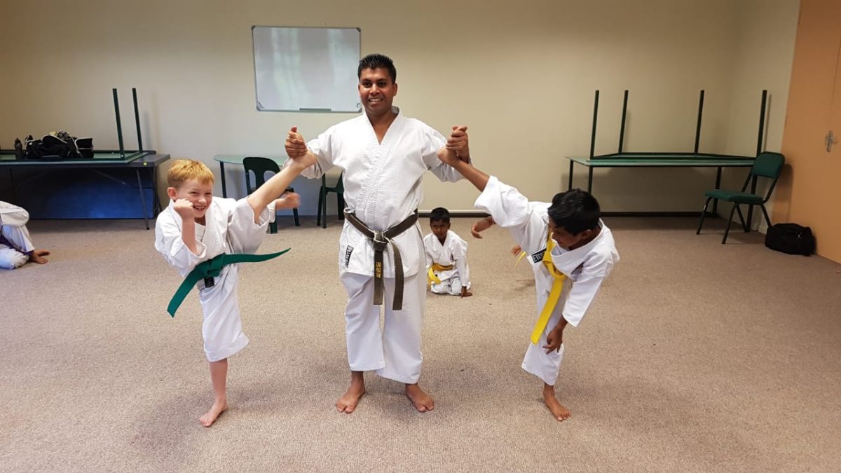 Karate lessons Grand Baie