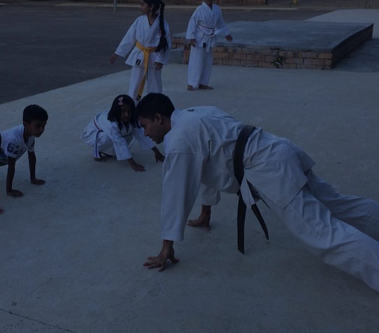 Karate classes Grand Baie